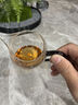 金福象高端玻璃公道杯茶漏耐熱加厚分茶器茶海茶杯功夫茶具配件 【紅金】精工磨口 曬單實(shí)拍圖