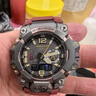 CASIO卡西歐大泥王二代 GSHOCK紅焱限定裂谷光能電波學(xué)生手表 GWG-2000 GWG-B1000-1A4紅色三代藍(lán)牙大泥 曬單實(shí)拍圖