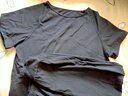 輕功成人舞蹈服練功服男士形體服套裝大童莫代爾芭蕾舞上衣中國(guó)舞服裝 錦綸黑色短袖+棉長(zhǎng)褲 2XL 曬單實(shí)拍圖
