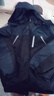 啄木鳥 工作衣服男士裝冬季勞保服加絨加厚夾克外套棉服防寒保暖棉衣衣 黑色 XL 曬單實拍圖
