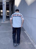 NASA BASE美式潮牌休閑褲男女款春秋季寬松百搭運(yùn)動長褲小惡魔直筒褲子男 336黑色直筒（BA21） XL （體重120-140斤） 曬單實(shí)拍圖