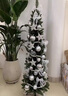 christmas tree發(fā)光人造仿真加密PE松針樹圣誕樹家用客廳裝飾擺件 1.2m-PE裸樹 曬單實拍圖