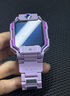 岧峣適用小天才電話手表表帶z6s/z6pro/z7s/q2a/D5/d3s/z9/z8a/z10/z11少年版磁吸扣哪吒兒童腕帶配件 （  哪吒）豆蔻紫磁扣表帶+表粒6節(jié)+工具 曬單實拍圖