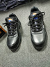 賽維納頭層牛皮勞保鞋男款鋼頭防砸防刺穿防滑防燙耐高溫透氣工地安全鞋 黑色 40 曬單實(shí)拍圖