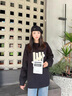 UNDEFEATED【五條杠美式毛衣】潮流男女同款LOGO校園風(fēng)毛衣新品 黑色 L 曬單實(shí)拍圖