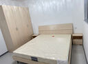 全友家居 雙人大床高箱儲物收納床板式床現代簡(jiǎn)約主臥室床1.8x2米家具 曬單實(shí)拍圖