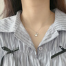 范嘉倫（VanCalen）項(xiàng)鏈女生S999銀銀杏葉輕奢高級(jí)小眾設(shè)計(jì)感鎖骨鏈送閨蜜禮物頸鏈 銀杏葉項(xiàng)鏈-S999足銀【發(fā)順豐】 曬單實(shí)拍圖