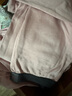 蕉內(nèi)小熱皮302++兒童保暖內(nèi)衣套裝男女童秋衣秋褲抗菌中厚款加絨秋冬 【3A抗菌款】藕粉 160 曬單實(shí)拍圖