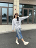 百田森白色板鞋女2025春季新款輕便軟底女鞋女士秋冬運動鞋百搭小白鞋 米白色 36 (230mm) 曬單實拍圖