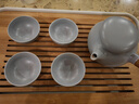 哲品全季同款拾趣陶瓷功夫茶具一壺四杯茶壺茶杯茶盤套裝禮盒高檔送禮 一壺四杯(不含茶盤) 曬單實拍圖