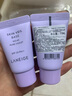 蘭芝（LANEIGE）【品牌授權(quán)】蘭芝隔離霜紫色綠色雪紗絲柔妝前防曬隔離乳霜 紫色隔離小樣試用裝10ml*2只 曬單實拍圖