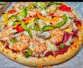 愛享佳（ienjoy +） 沖孔披薩烤盤用于意式薄脆披薩脆皮比薩餅PIZZA淺盤 沖孔硬膜14英寸 曬單實拍圖