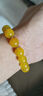 慈靈閣五行屬土的飾品缺土補土坤為地水晶黃瑪瑙手鏈麒麟手串男女款 男款12mm 曬單實(shí)拍圖