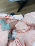 貝瑞加（Babyprints）嬰兒連體衣秋冬男女寶寶內(nèi)衣夾棉保暖護(hù)肚爬服柔軟哈衣 青蛙59 曬單實(shí)拍圖