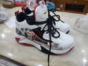 回力籃球鞋子男鞋新款秋季高幫運動(dòng)鞋青少年皮面防水厚底防滑增高跑鞋 白/黑/紅 36 曬單實(shí)拍圖