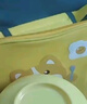 國(guó)風(fēng)316不銹鋼飯碗小學(xué)生飯盒泡面碗食堂打飯專用碗兒童飯盒女孩飯缸 【316鋼】藍(lán)色大號(hào)+保溫袋+餐具 曬單實(shí)拍圖