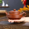 藏壺天下宜興紫砂壺純手工泡茶壺中式功夫茶具家用茶壺原礦紫泥漢君壺 漢君壺 曬單實(shí)拍圖