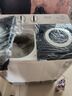 金帥（jinshuai）12公斤大容量洗衣機(jī)半自動(dòng)家用雙桶雙缸波輪脫水甩干機(jī)老式雙筒 12公斤【家用大容量+仿生手洗】 曬單實(shí)拍圖