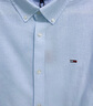 TOMMY JEANS【棉麻混紡】25新款春夏男裝純色休閑中性簡約襯衫外套20875 淡藍(lán)色C3Q L 曬單實(shí)拍圖