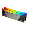 金士頓 (Kingston) FURY 16GB DDR4 3200 臺式機內存條 Renegade叛逆者系列 RGB燈條 駭客神條 曬單實(shí)拍圖