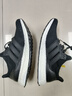 阿迪達(dá)斯 （adidas）運(yùn)動(dòng)鞋男鞋夏季新款BOOST網(wǎng)面透氣休閑鞋緩震輕便跑步鞋 FY9318黑色 40 曬單實(shí)拍圖