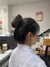羨苡秋冬針織蝴蝶結(jié)丸子頭抓夾女生發(fā)夾子新款盤發(fā)高馬尾固定毛絨發(fā)卡 深咖色-毛線蝴蝶結(jié)丸子頭抓夾 曬單實(shí)拍圖