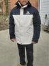 駱駝（CAMEL）[北風]三合一沖鋒衣戶外登山服防風防雨防污抓絨羽絨內(nèi)膽運動外套 羽絨+抓絨]幻影黑冰晶灰男 A13CAXX085S XXL 曬單實拍圖