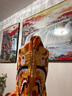 菲尼東爵春秋季潮牌衛衣迷彩鯊魚(yú)外套開(kāi)衫拉鏈帽衫寬松學(xué)生男女情侶裝ins 黃色刺繡鯊魚(yú)外套 M 建議80-115斤 曬單實(shí)拍圖