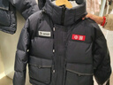 波司登（BOSIDENG）【太空聯(lián)名】羽絨服新國標(biāo)90絨男女短款升級(jí)3.0科技鎖溫保暖外套 星辰藍(lán)5767 XS 155/80A 曬單實(shí)拍圖