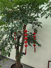 盛夏時光 大紅植絨燈籠串掛飾春節(jié)場景布置植絨小燈籠串商場新年裝飾掛件 【全紅】小號燈籠五連串 曬單實拍圖