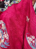 新款漢服重工刺繡清漢女漢服日常刺繡斜襟立領(lǐng)馬面裙古裝套裝日常 紅色全套 S 曬單實拍圖