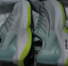 特步（XTEP）一體成型跑鞋競速跑步鞋男新款透氣減震女運動(dòng)鞋馬拉松競訓回彈鞋 泡沫綠/帆白-男 42 曬單實(shí)拍圖