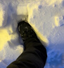 迪卡儂（DECATHLON）登山鞋男戶外防水徒步鞋棉鞋保暖東北冬季雪地鞋雪地靴SH500 黑色-男款 40 曬單實(shí)拍圖