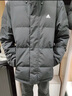 adidas 550蓬休閑保暖連帽鴨絨羽絨服男女阿迪達斯官方輕運動(dòng) 黑色   S 曬單實(shí)拍圖