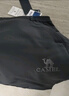 駱駝（CAMEL）新款 保暖加絨長(zhǎng)褲情侶登山褲 A1W2VV125，黑色，男 M 曬單實(shí)拍圖