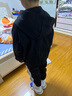 NIKE3BRAND 耐克童裝男童開(kāi)襟衛衣冬季新款保暖加絨兒童長(cháng)袖上衣 曬單實(shí)拍圖