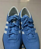 adidas「T頭鞋」STADT經(jīng)典時(shí)尚薄底運(yùn)動(dòng)板鞋男女阿迪達(dá)斯三葉草   藍(lán)色/亮白/漢玉白   42 曬單實(shí)拍圖