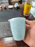 境坊間影青浮雕纏枝蓮手抓公道杯家用分茶器自用陶瓷公杯功夫茶具 浮雕纏枝蓮手抓公杯 曬單實(shí)拍圖