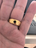 六福珠寶足金萬(wàn)福金安黃金戒指男戒活口戒 計價(jià) GDGTBR0015 8.83克(含工費315元) 曬單實(shí)拍圖