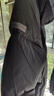 黑冰25秋冬新款女羽絨服短款活帽700+蓬鴨絨保暖活帽外套 F8955MJ 黑色 XL 曬單實(shí)拍圖
