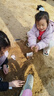 G.DUCKKIDS小黃鴨兒童加厚羽絨服女童中長款加厚韓版中大童女寶白鴨絨外套 丁香紫 150cm 曬單實拍圖