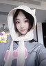 蟻倘遷小惡魔速干防曬帽夏遮陽(yáng)帽女士薄款防紫外線頭巾帽子可愛(ài)小眾出游 紫色（帽子包包兩用） 均碼（56-60cm） 曬單實(shí)拍圖