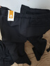 添柏嵐（Timberland）官方男女款長(cháng)褲戶(hù)外防潑水寬松加絨|A5Z2F A5Z2F001/黑色 34 曬單實(shí)拍圖