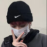 耐克（NIKE）帽子男帽女帽 夏季新款針織保暖毛線帽戶外出行時(shí)尚絨線帽 HF0187/黑色/經(jīng)典款 刺繡logo MISC 曬單實(shí)拍圖
