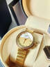 賓爵婦女節禮物珍珠貝母鑲鉆手表瑞士進(jìn)口機芯防水鋼帶夢(mèng)幻百搭女腕表 海天一色-真鉆和田玉高檔腕表 曬單實(shí)拍圖