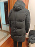 利郎中長款三防羽絨服男厚款冬季通勤商務(wù)男士外套 黑色 L170/88A  曬單實(shí)拍圖