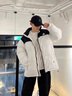 秋冬季新款男士羽絨服保暖情侶立領(lǐng)面包服寬松韓版潮流加厚外套女 AD9009-米杏 L 【建議120-135斤】 曬單實拍圖