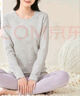 英博倫內衣套裝冬季保暖少女秋衣秋褲加厚睡衣 81210女灰 175  曬單實(shí)拍圖