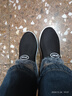 棉鞋女加絨加厚保暖冬鞋厚底防滑媽媽鞋中老年時(shí)尚健步鞋 B40女棉-黑色 39 曬單實(shí)拍圖
