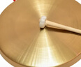 御馬（YU MA）32CM 銅鑼三句半道具樂(lè)器鑼鼓響鑼大鑼手鑼大蘇鑼小鑼防汛預(yù)警鑼 曬單實(shí)拍圖